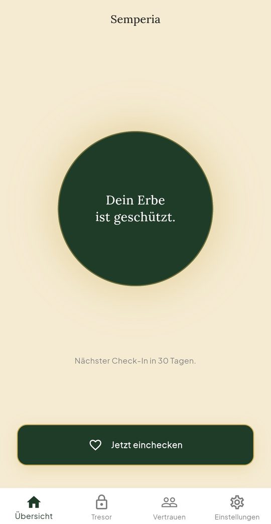 Übersicht: dein Erbe ist geschützt